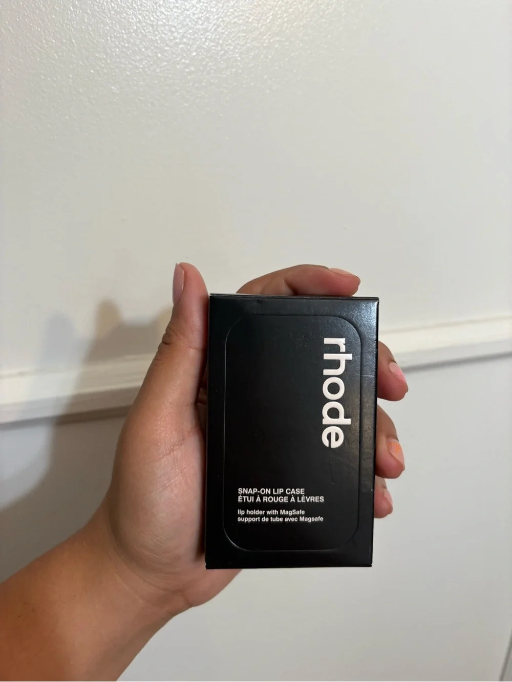 NIB rhode snap on case in black limited edition birthday collection never used